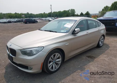 2010 BMW 535I Gran Turismo from USA, damaged, VIN WBASN2C50AC200466